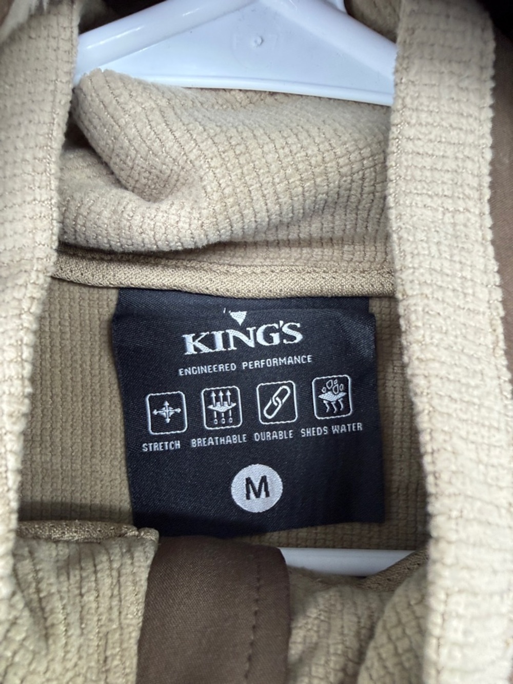 Men’s Brown Hooded Softshell Jacket - Picture 2 of 6
